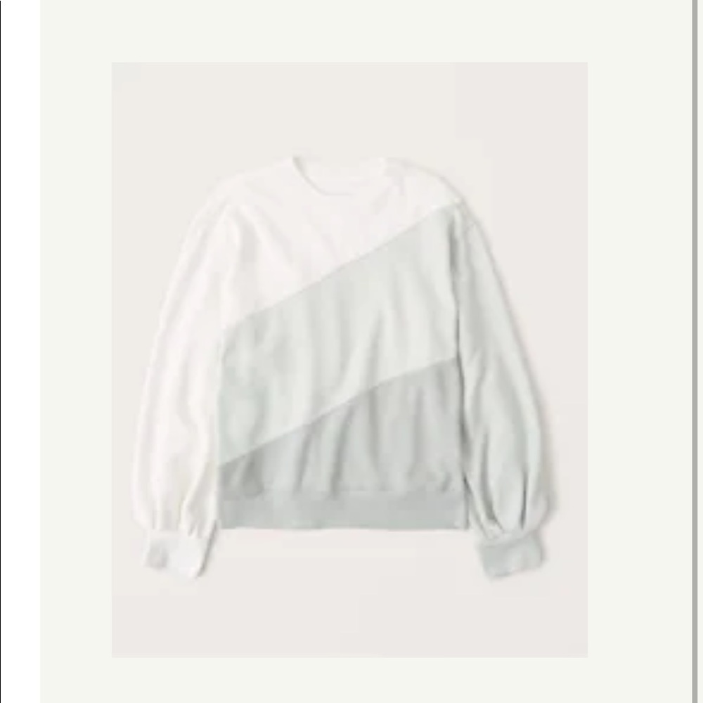 COPY - Abercrombie Boyfriend Colorblock Sweatshirt